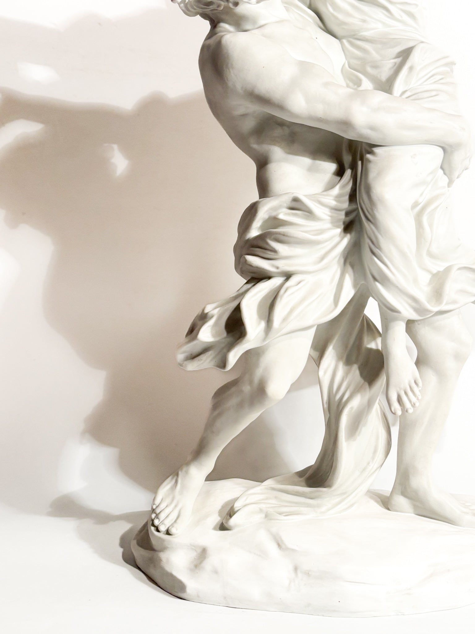 Scultura in Biscuit Il Ratto di Proserpina Anni 70