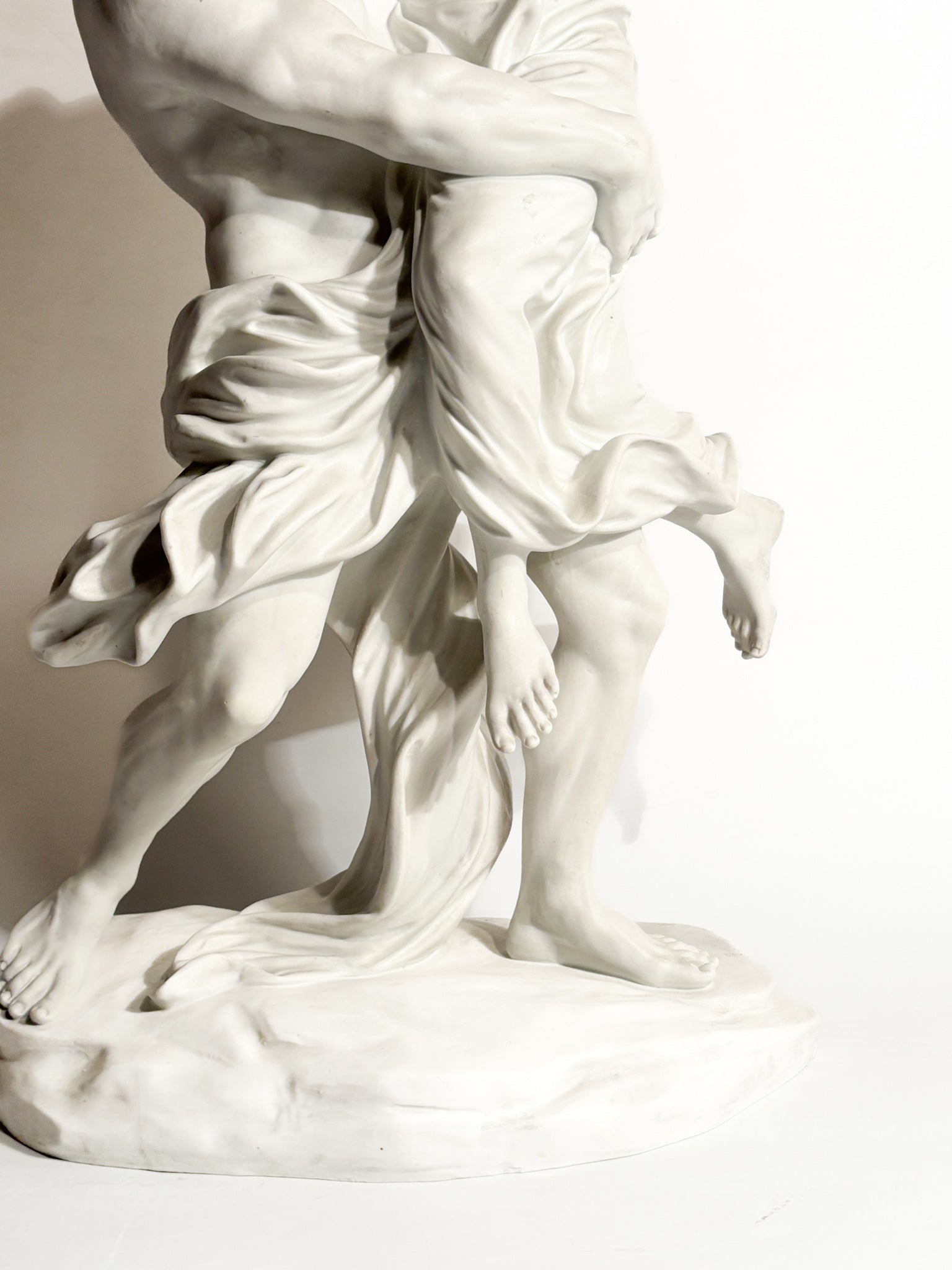 Scultura in Biscuit Il Ratto di Proserpina Anni 70