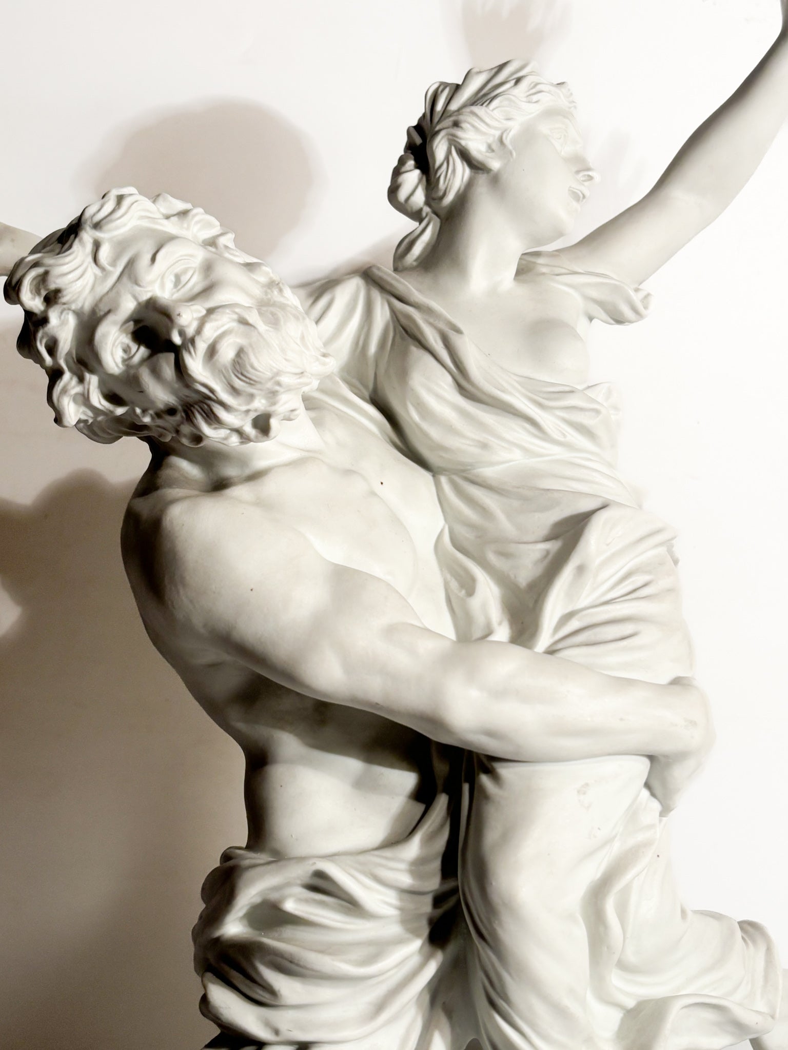 Scultura in Biscuit Il Ratto di Proserpina Anni 70