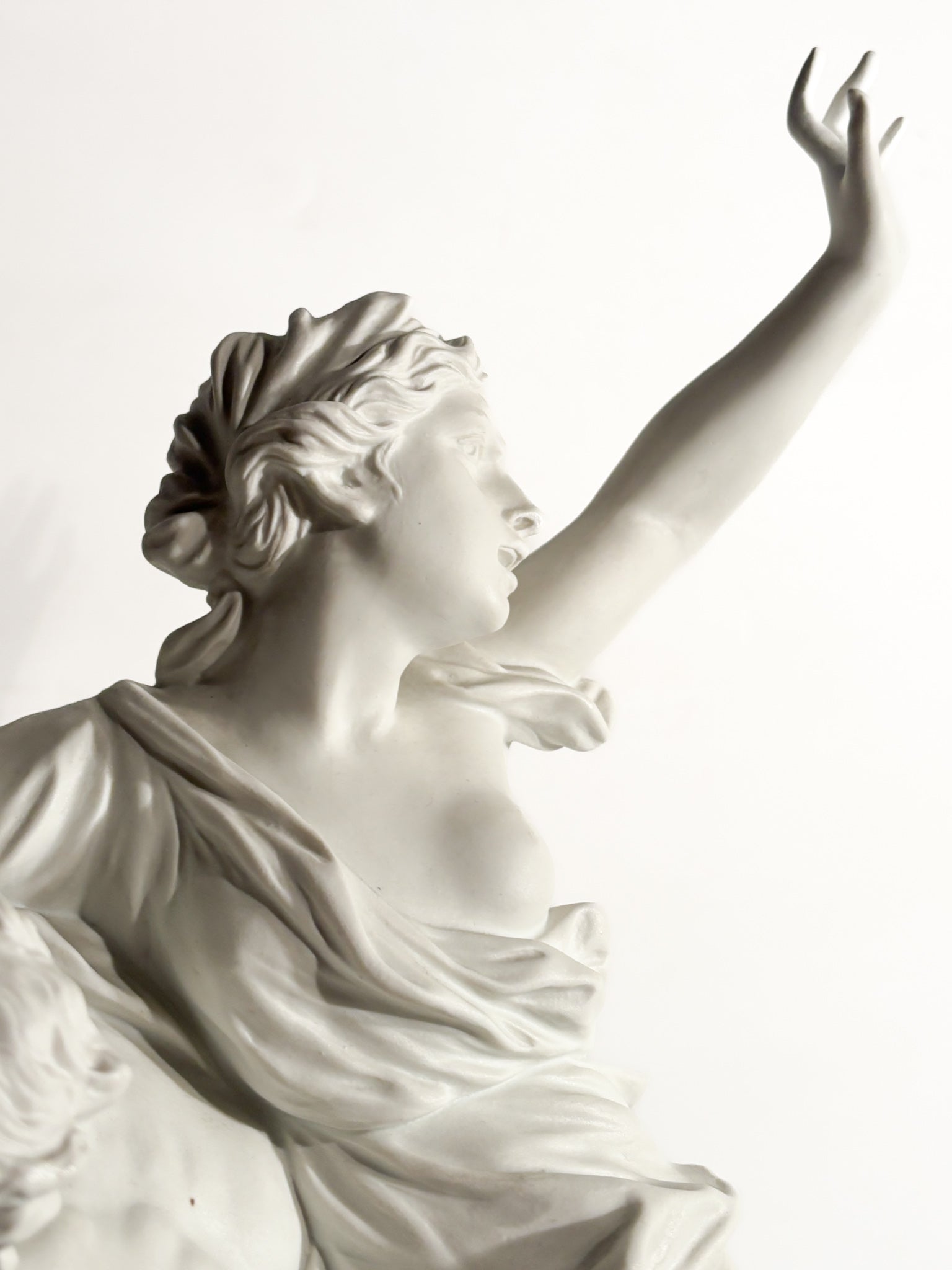 Scultura in Biscuit Il Ratto di Proserpina Anni 70