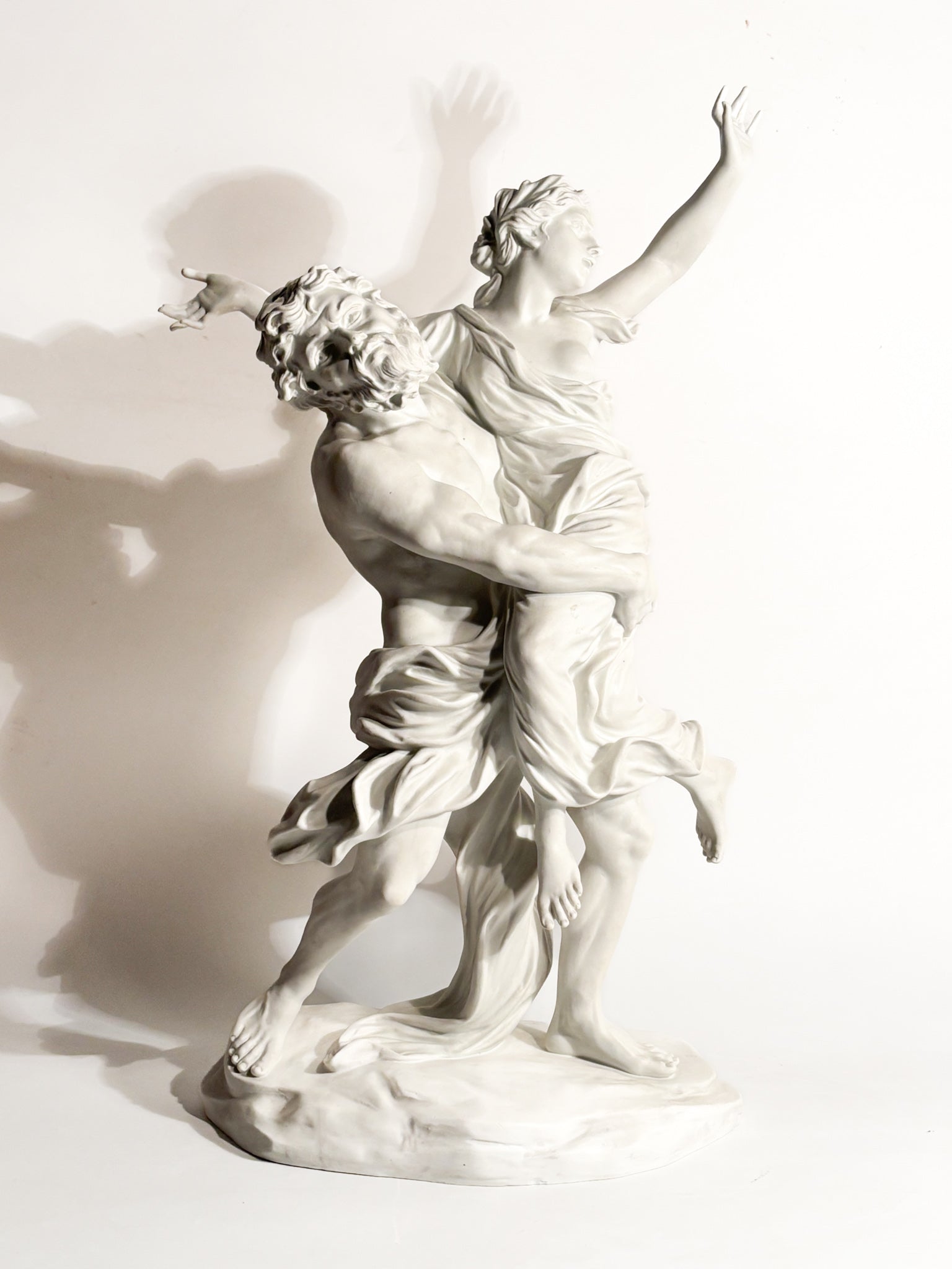 Scultura in Biscuit Il Ratto di Proserpina Anni 70