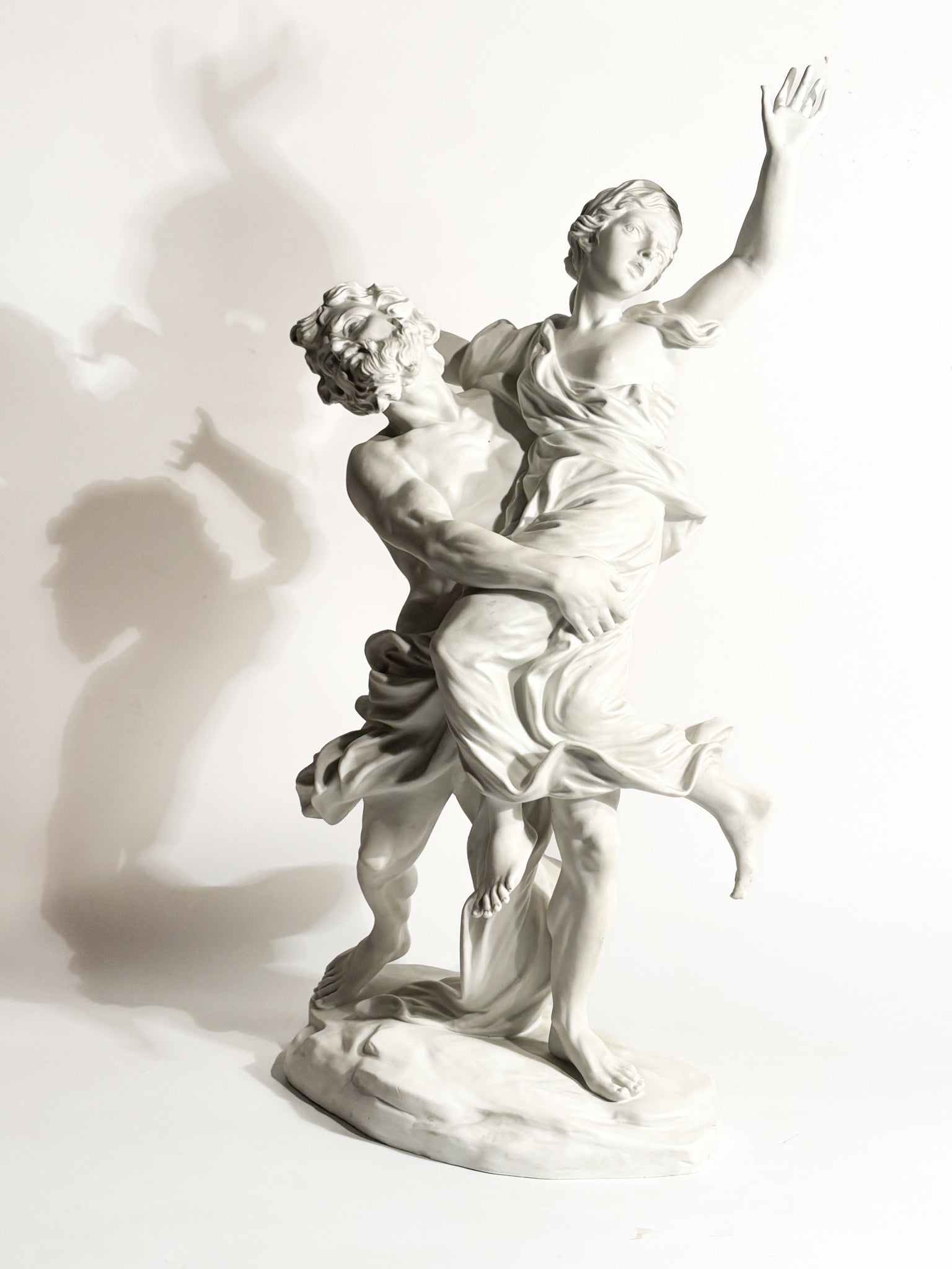 Scultura in Biscuit Il Ratto di Proserpina Anni 70