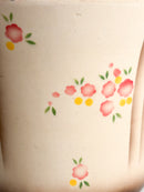 Vaso Cachepot in Ceramica di Galvani Pordenone Aerografata Anni 40