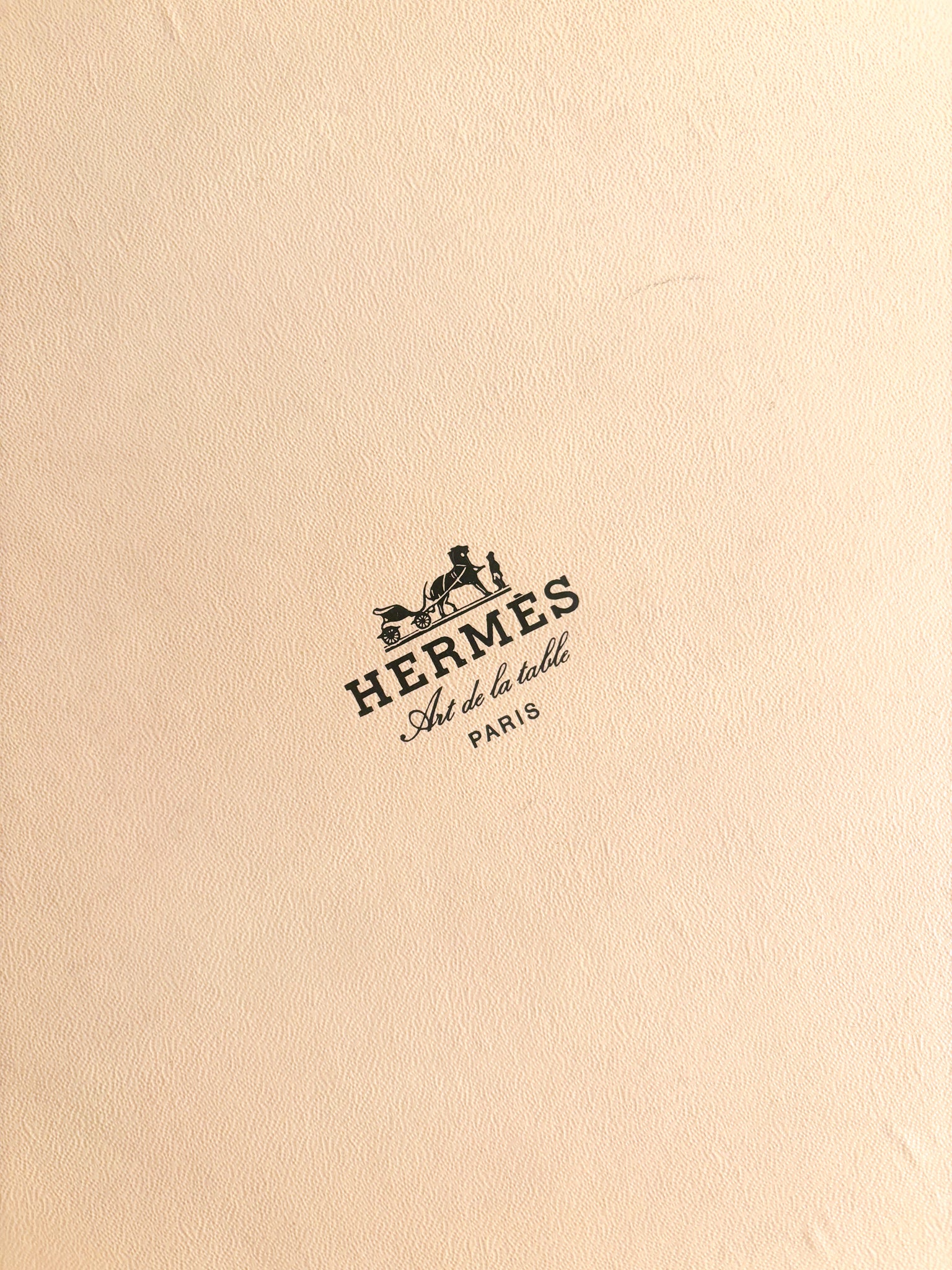 Hermès 'Circus' Breakfast Set in French Porcelain 80s