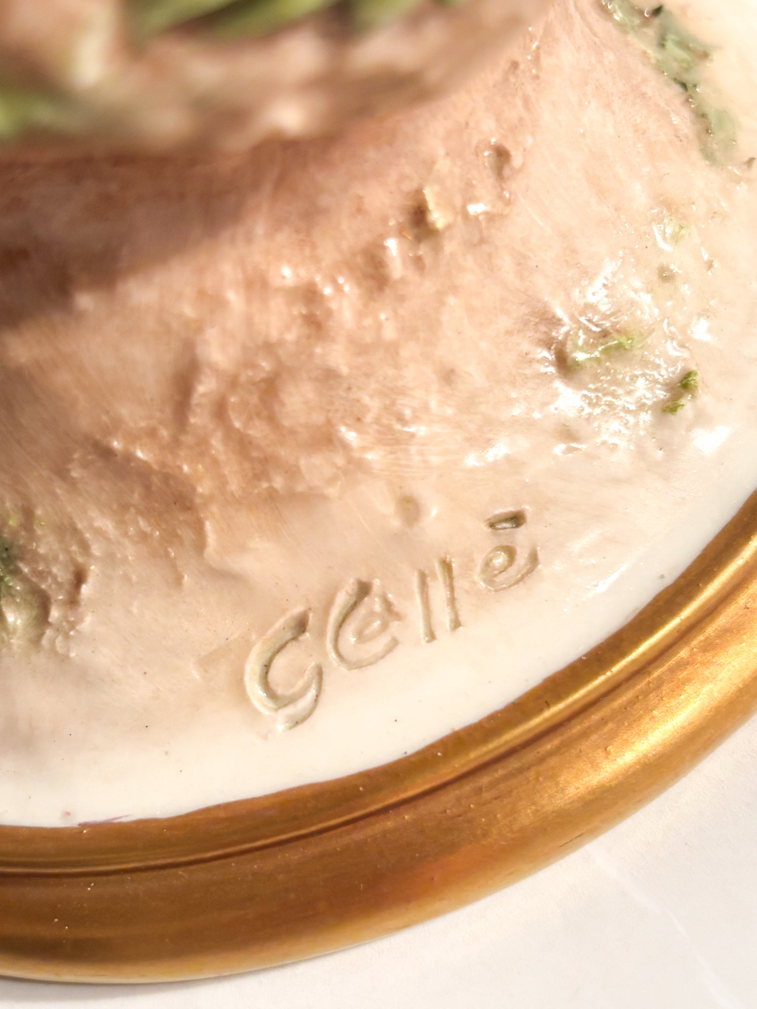 Farmer Sculpture in Capodimonte Porcelain by Giuseppe Cappè from 1958