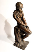 Scultura in Bronzo "La Schiava" Attribuita a Giacomo Ginotti XIX Secolo