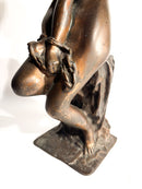 Scultura in Bronzo "La Schiava" Attribuita a Giacomo Ginotti XIX Secolo