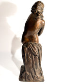 Scultura in Bronzo "La Schiava" Attribuita a Giacomo Ginotti XIX Secolo