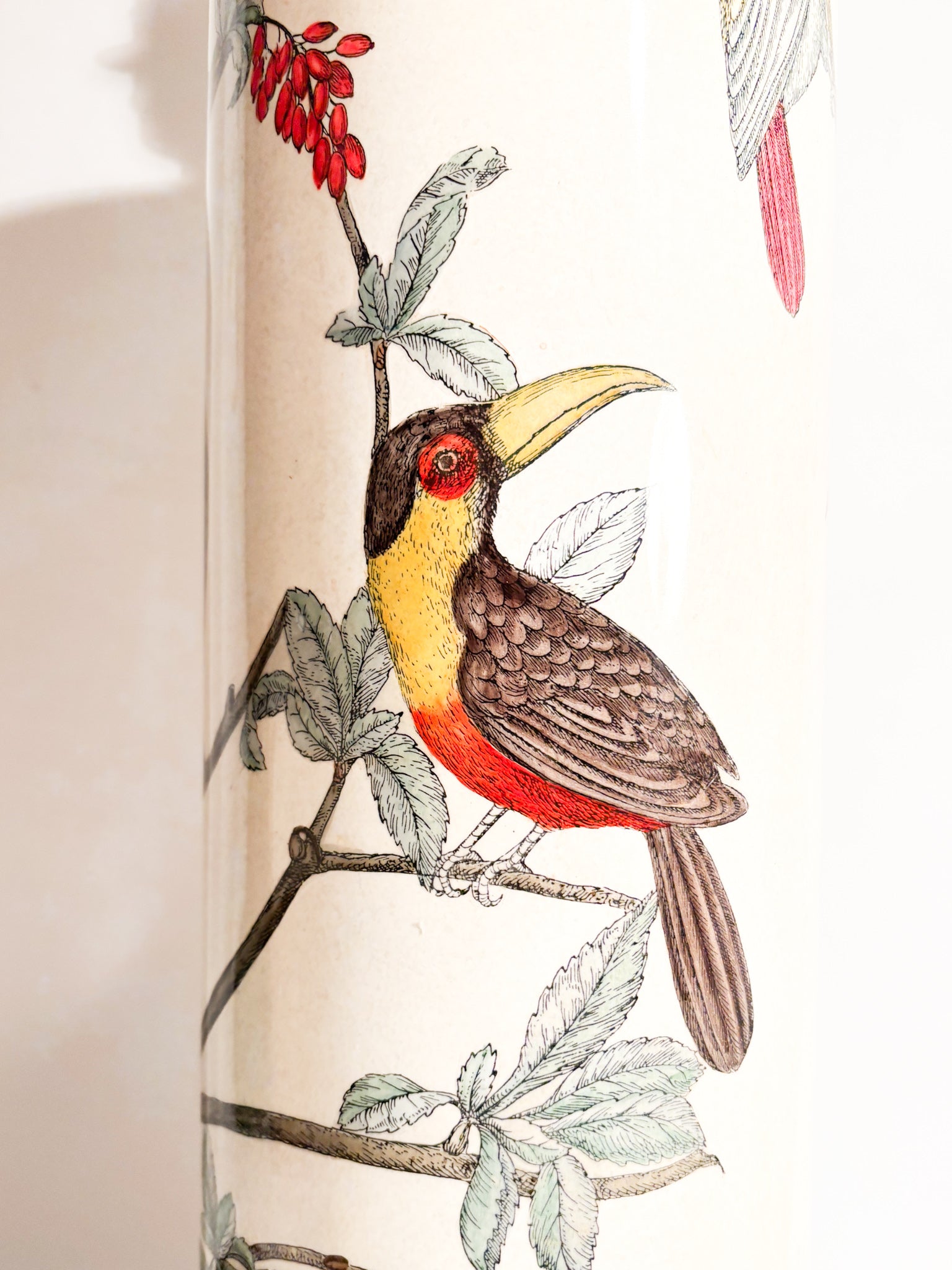 Lampada da Tavolo Serie Uccelli" di Piero Fornasetti Anni 70