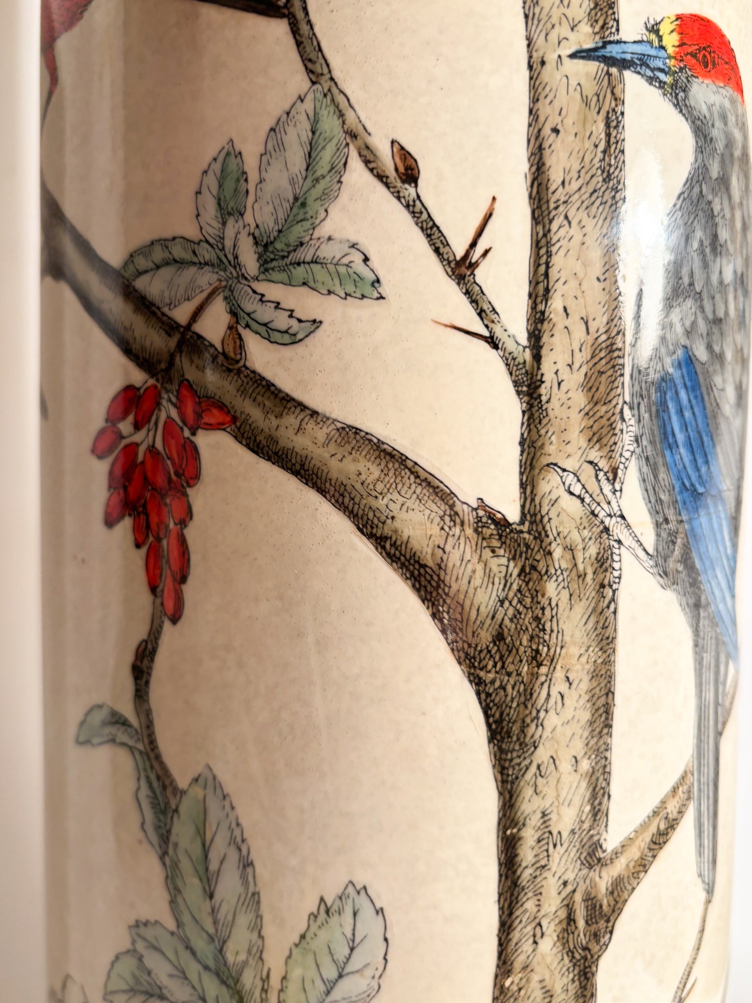 Lampada da Tavolo Serie Uccelli" di Piero Fornasetti Anni 70