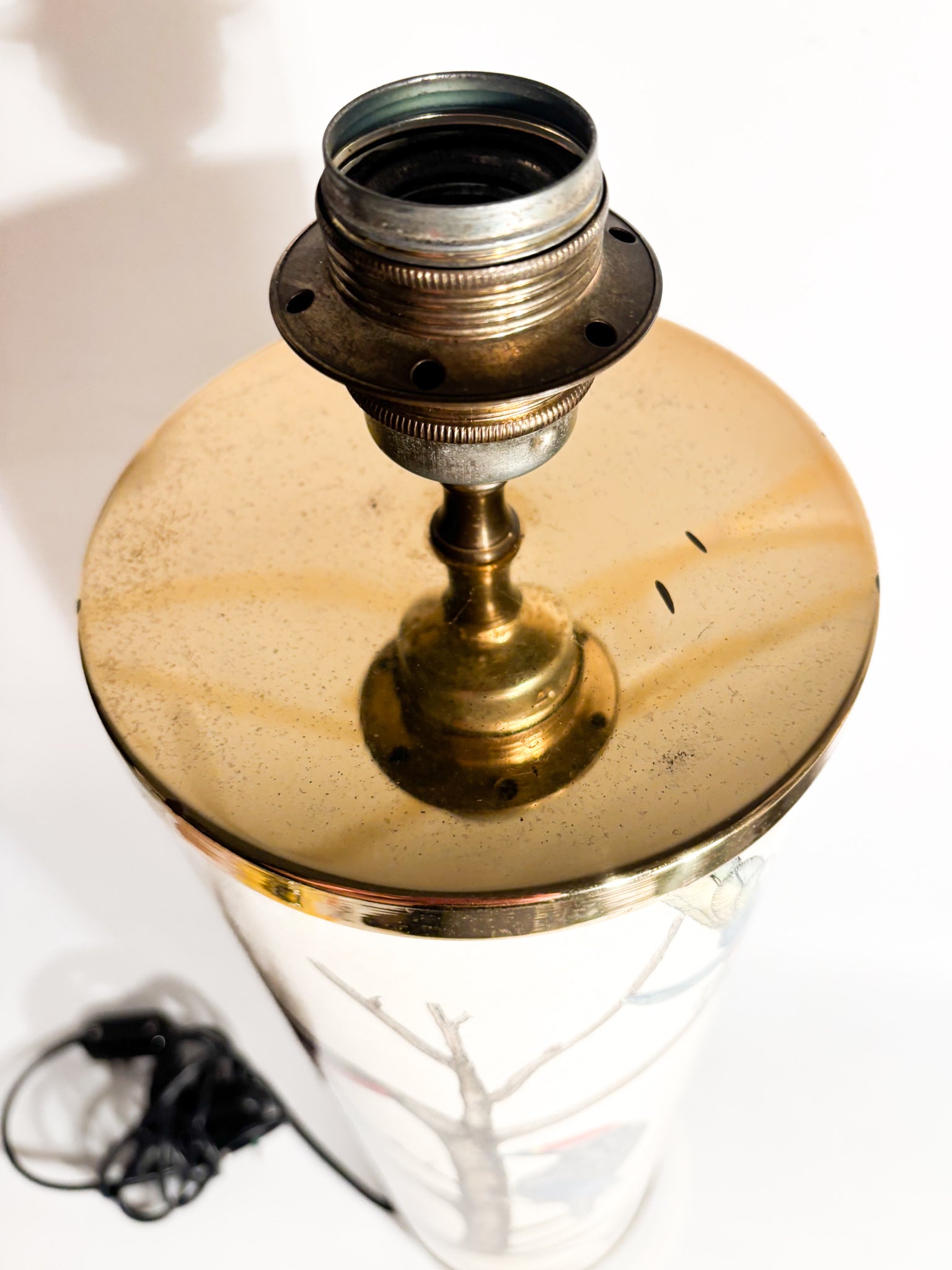 Lampada da Tavolo Serie Uccelli" di Piero Fornasetti Anni 70