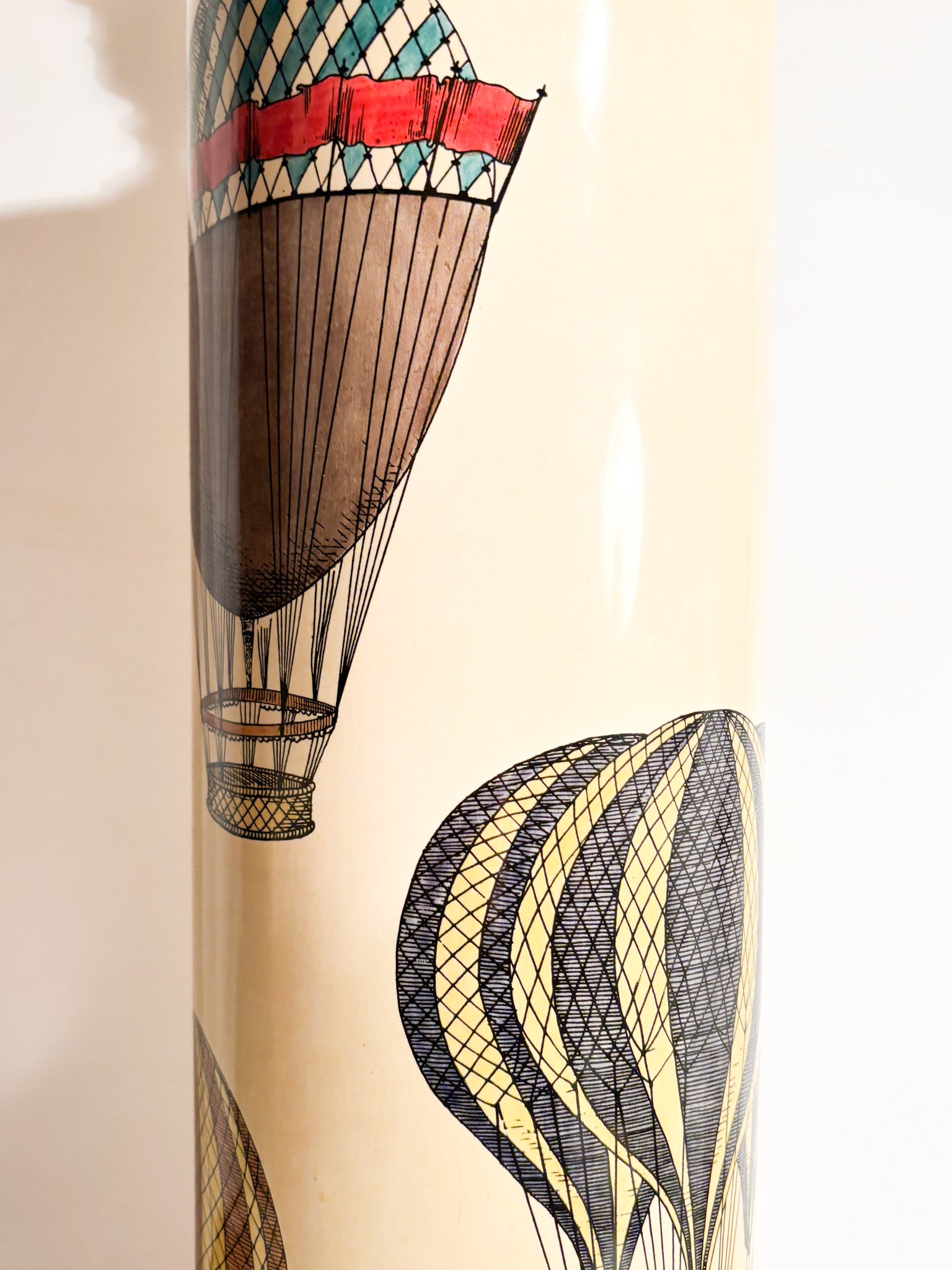Lampada da Tavolo Mongolfiere di Piero Fornasetti Anni 70