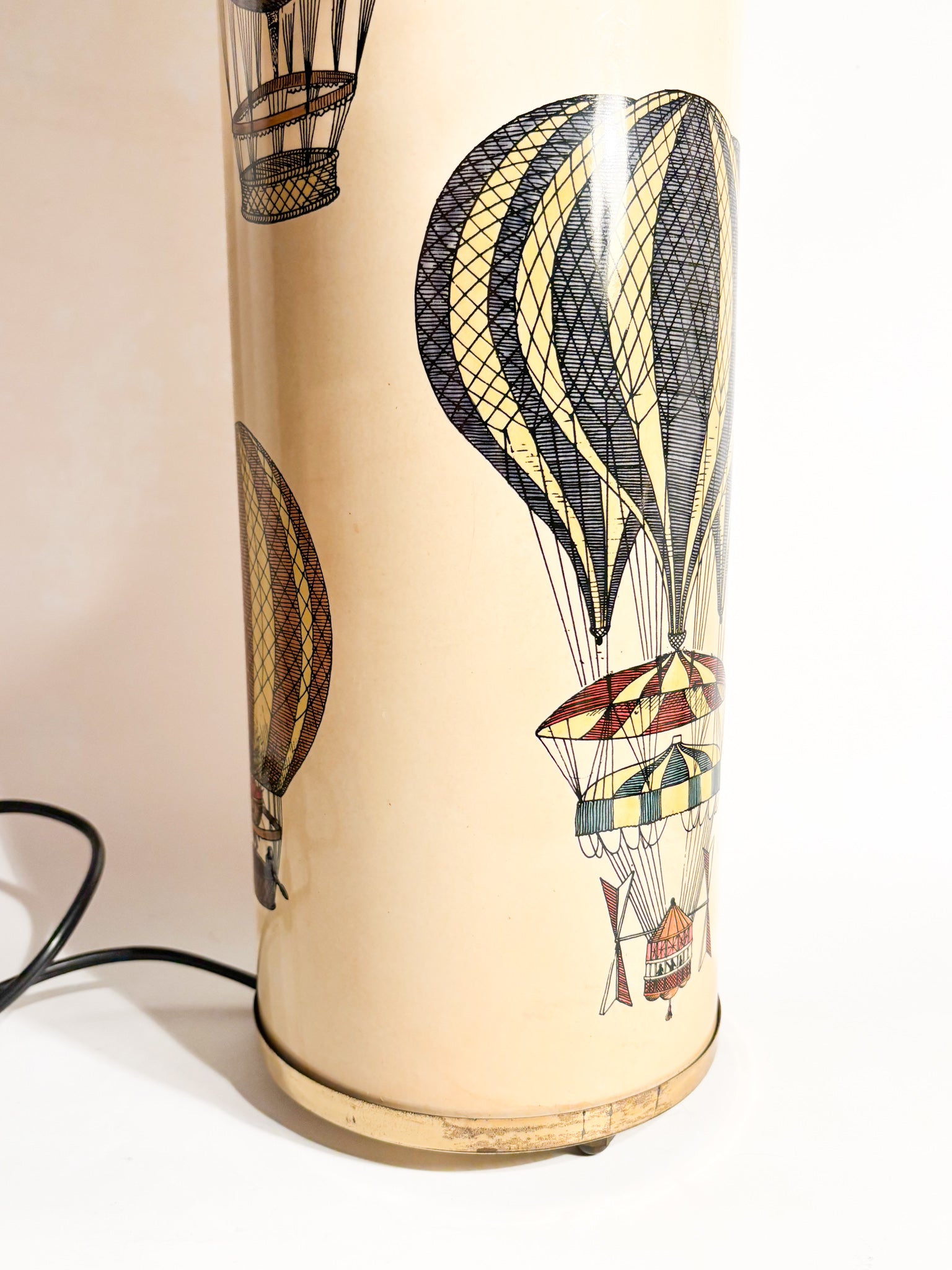 Lampada da Tavolo Mongolfiere di Piero Fornasetti Anni 70