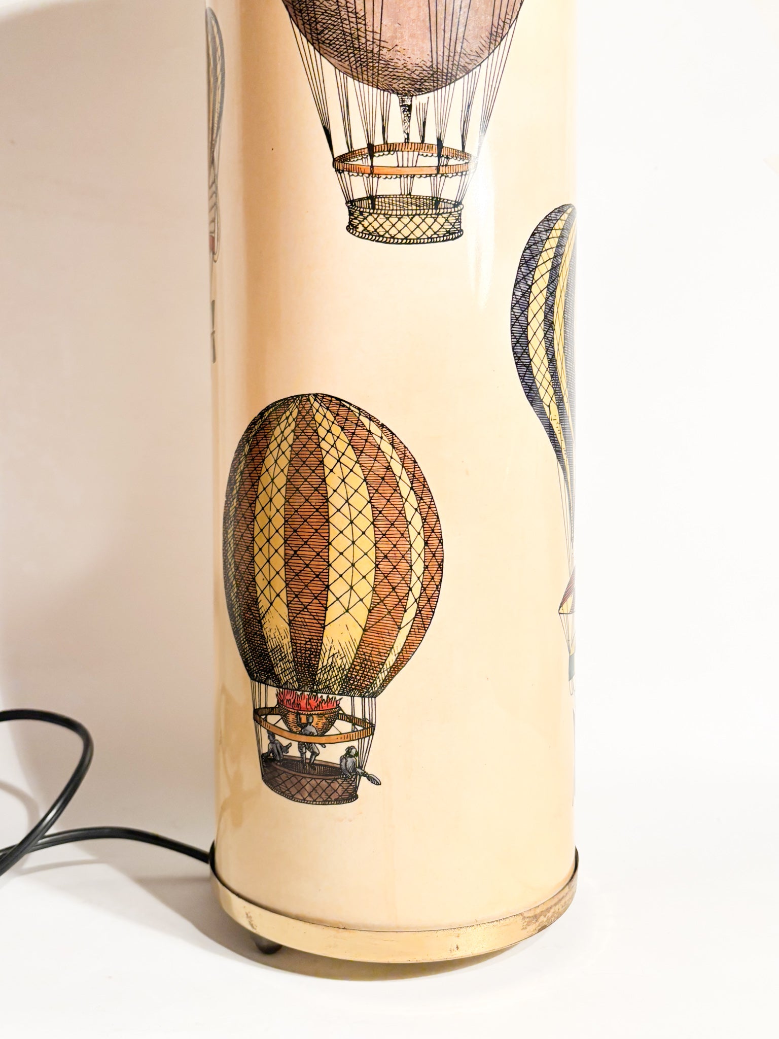 Lampada da Tavolo Mongolfiere di Piero Fornasetti Anni 70