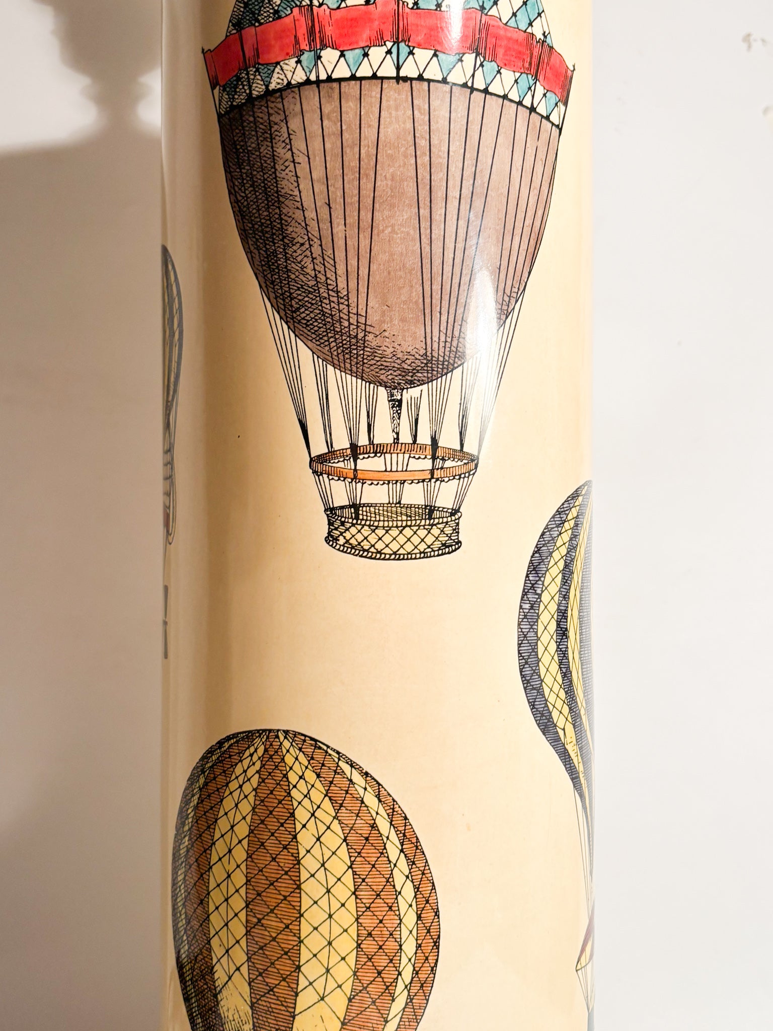 Lampada da Tavolo Mongolfiere di Piero Fornasetti Anni 70
