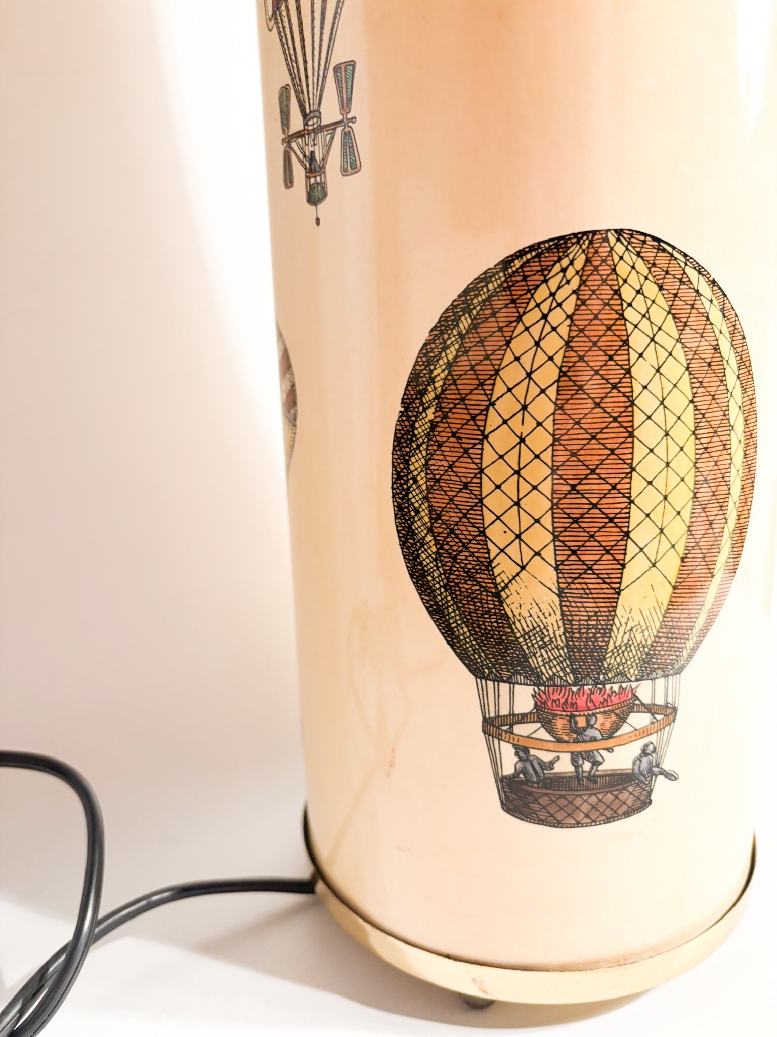 Lampada da Tavolo Mongolfiere di Piero Fornasetti Anni 70