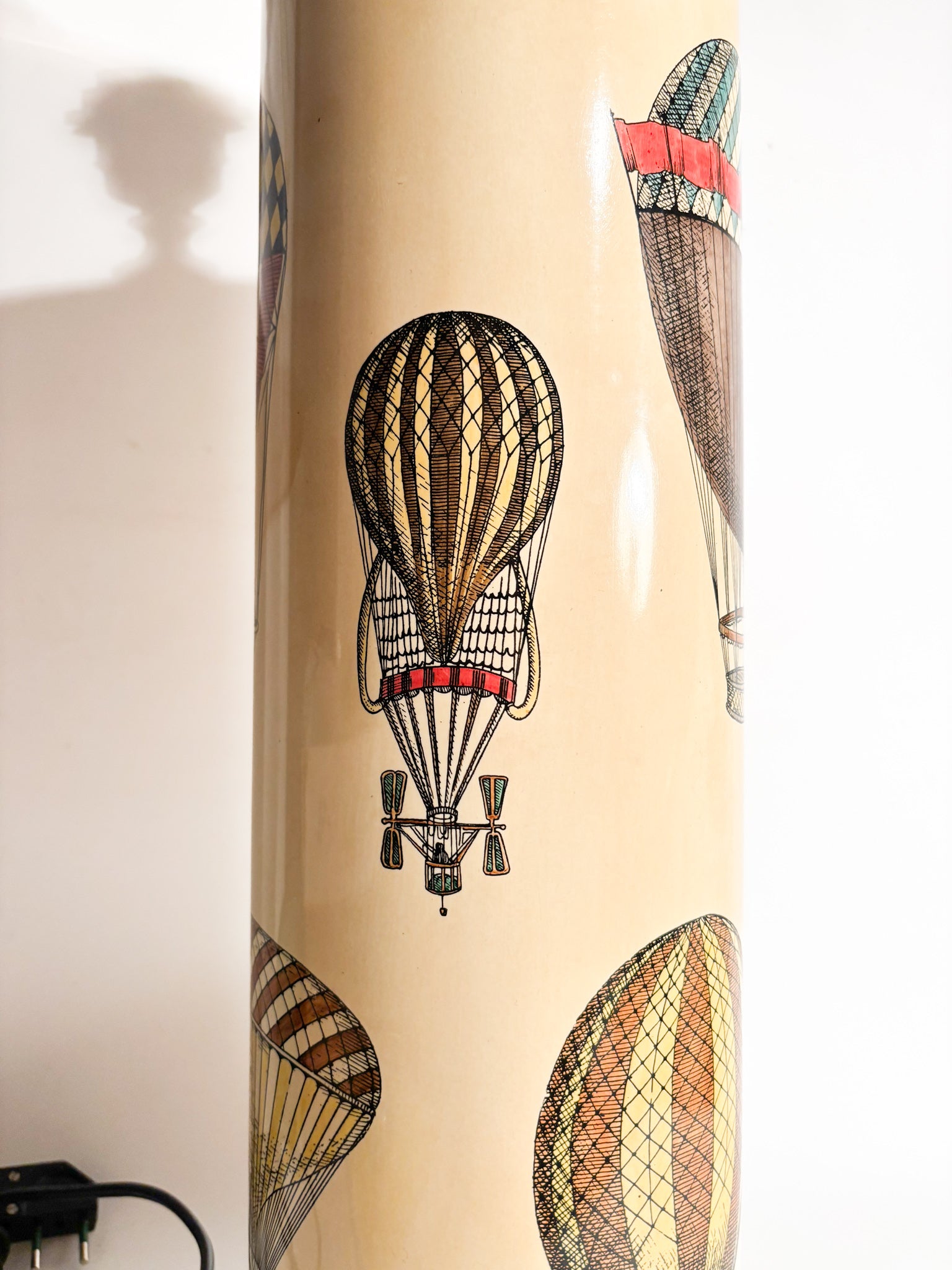 Lampada da Tavolo Mongolfiere di Piero Fornasetti Anni 70