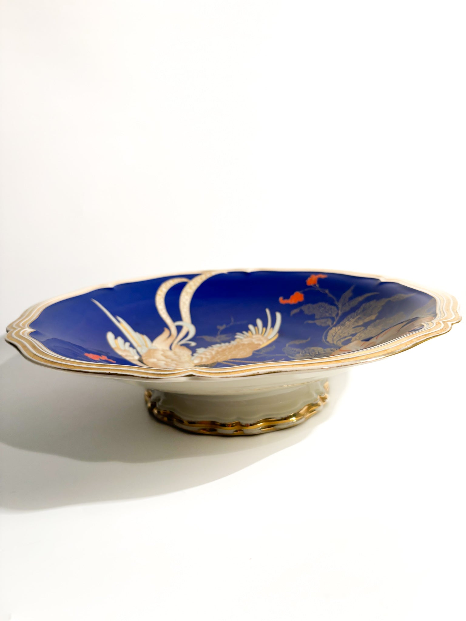 Rosenthal Porcelain Centerpiece Plate Chippendale Decoration 1940s