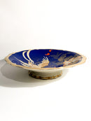 Piatto Alzatina Centrotavola in Porcellana di Rosenthal Decorazione Chippendale Anni 40