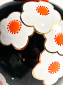 Hand-Painted Perugia Ceramic Vase from the 1950s