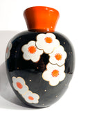 Hand-Painted Perugia Ceramic Vase from the 1950s