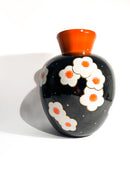 Hand-Painted Perugia Ceramic Vase from the 1950s