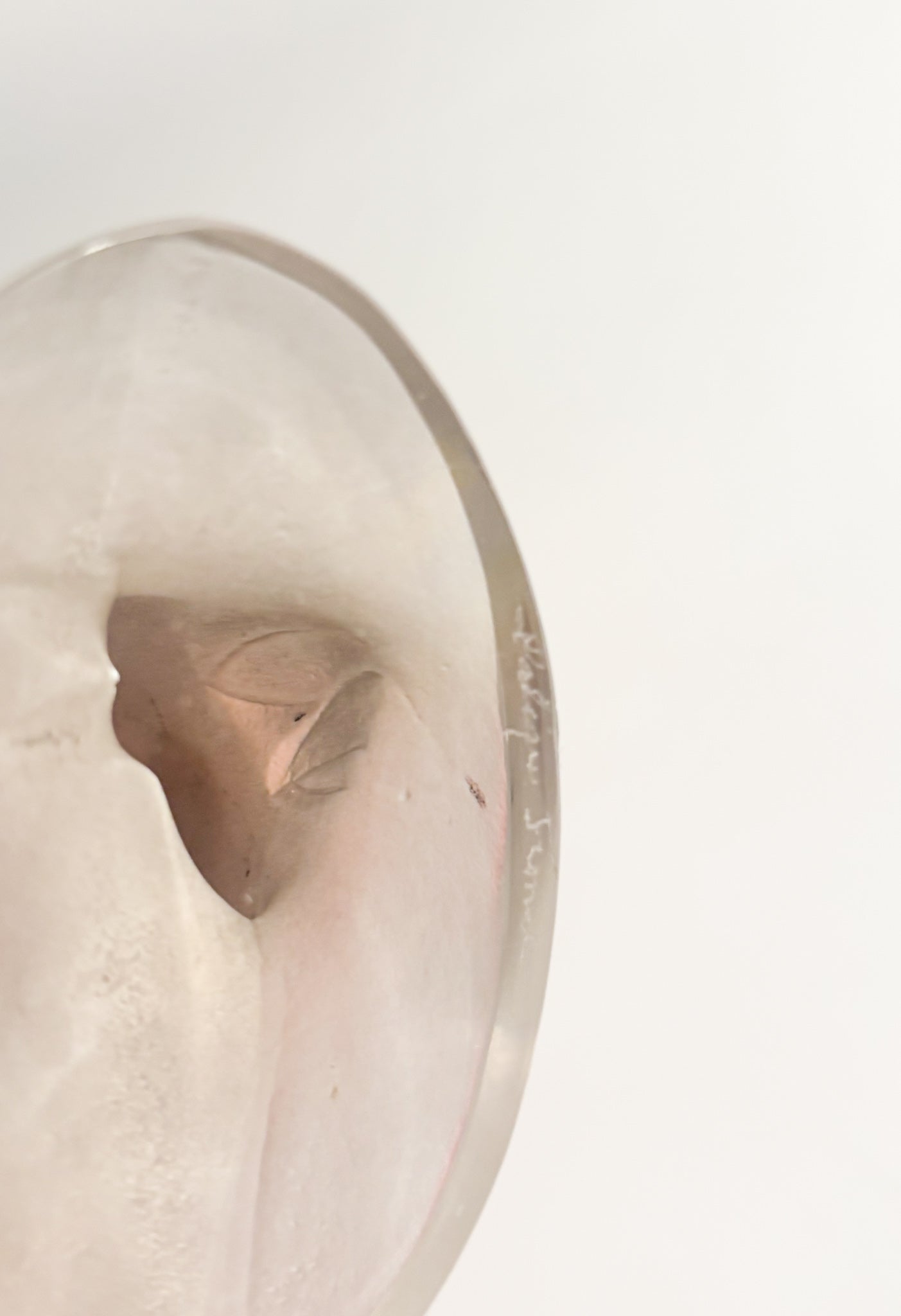 Lalique Crystal Wind Lady Figurine Statue 1930s