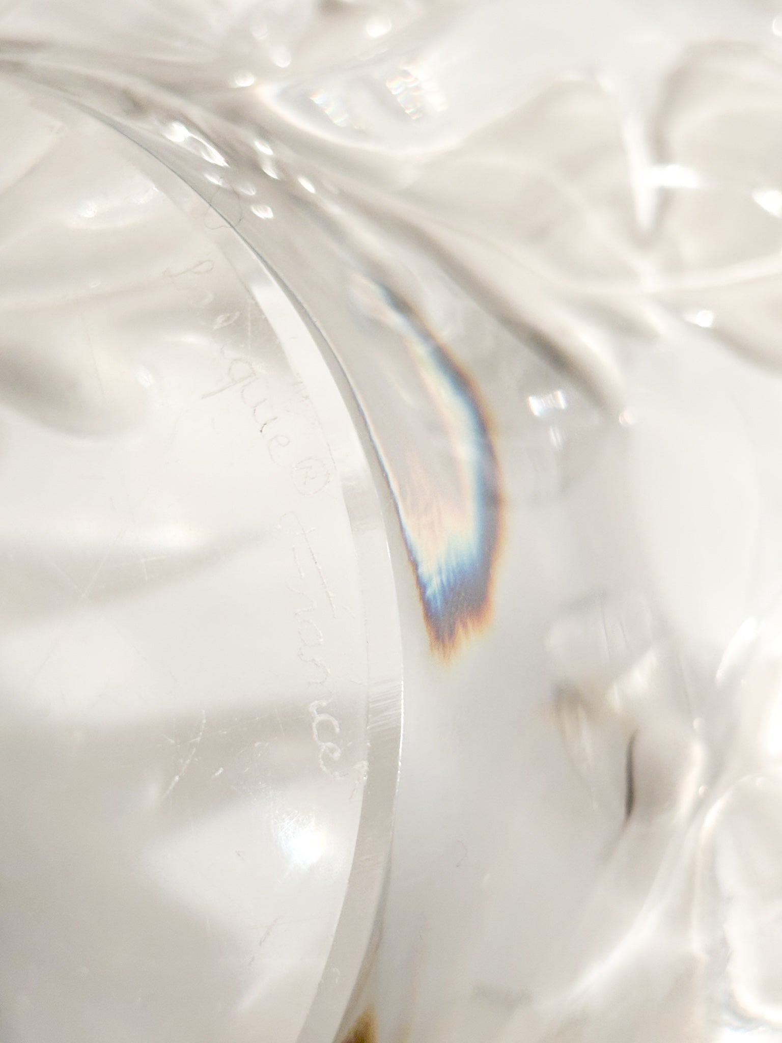 Centrotavola di Lalique Champs-Élysées Anni 50