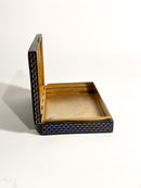 Scatola in Argento 925 Smaltato Anni 50