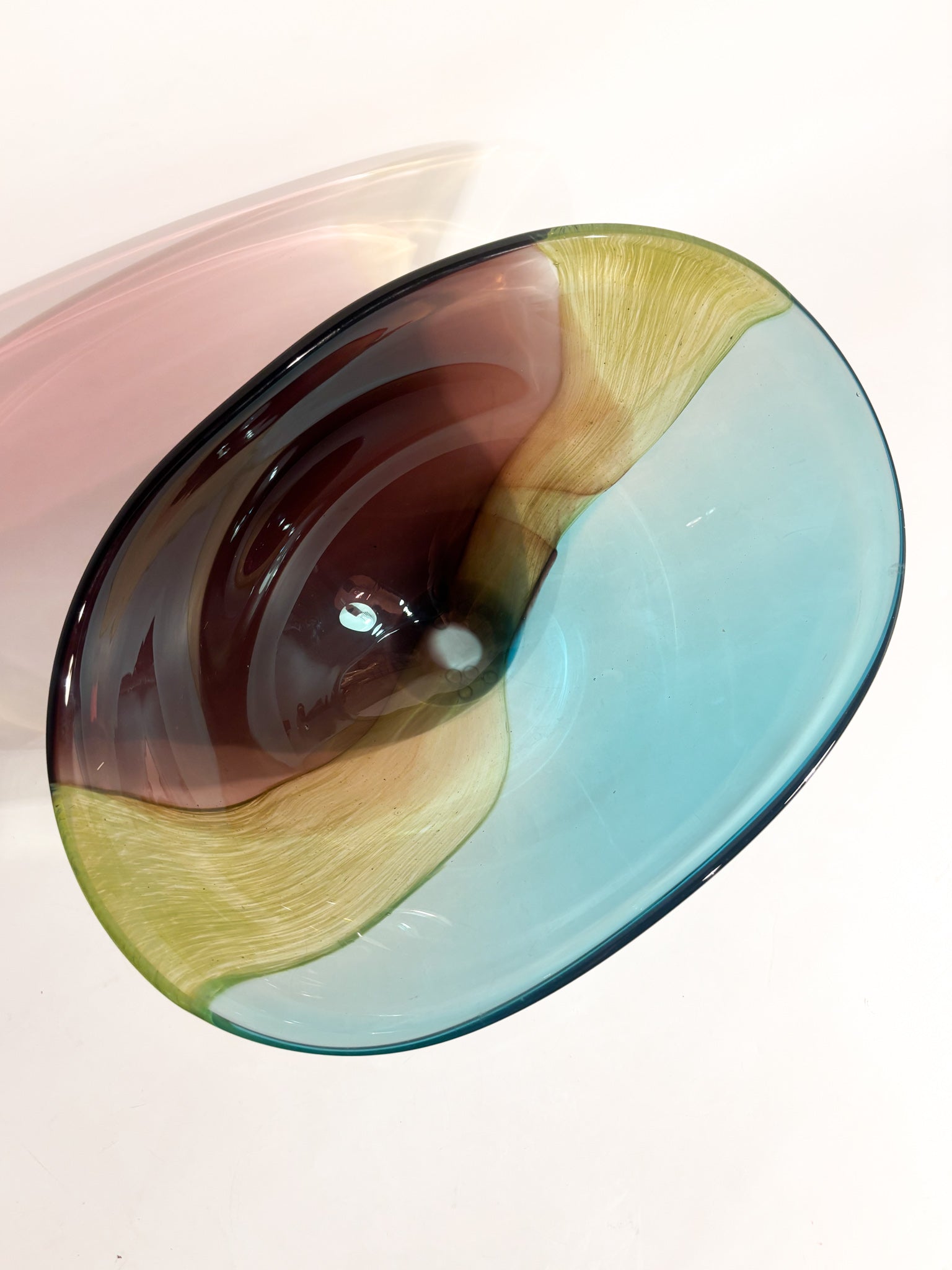 Centrotavola in Vetro di Murano Multicolore Anni 80