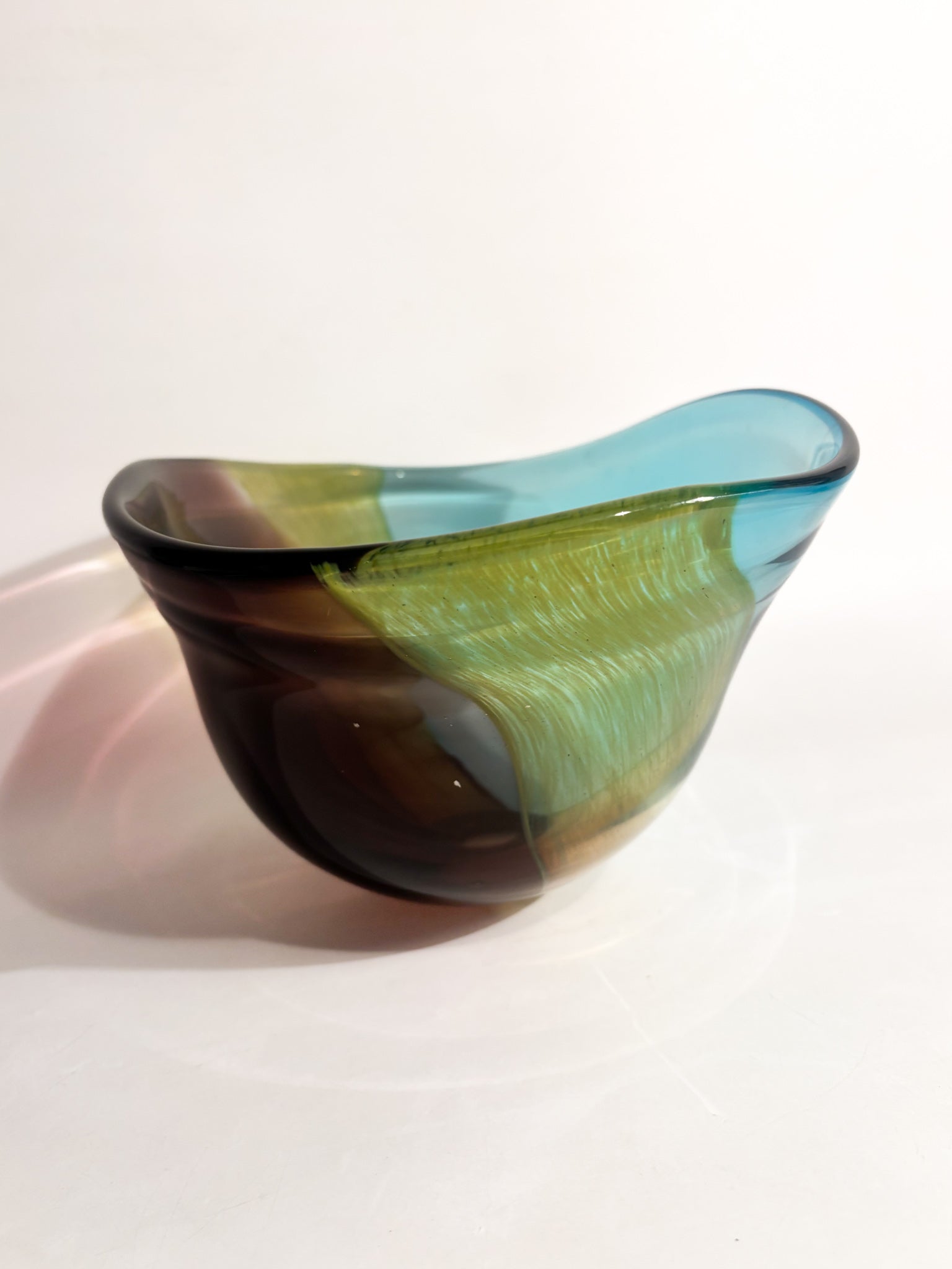 Centrotavola in Vetro di Murano Multicolore Anni 80