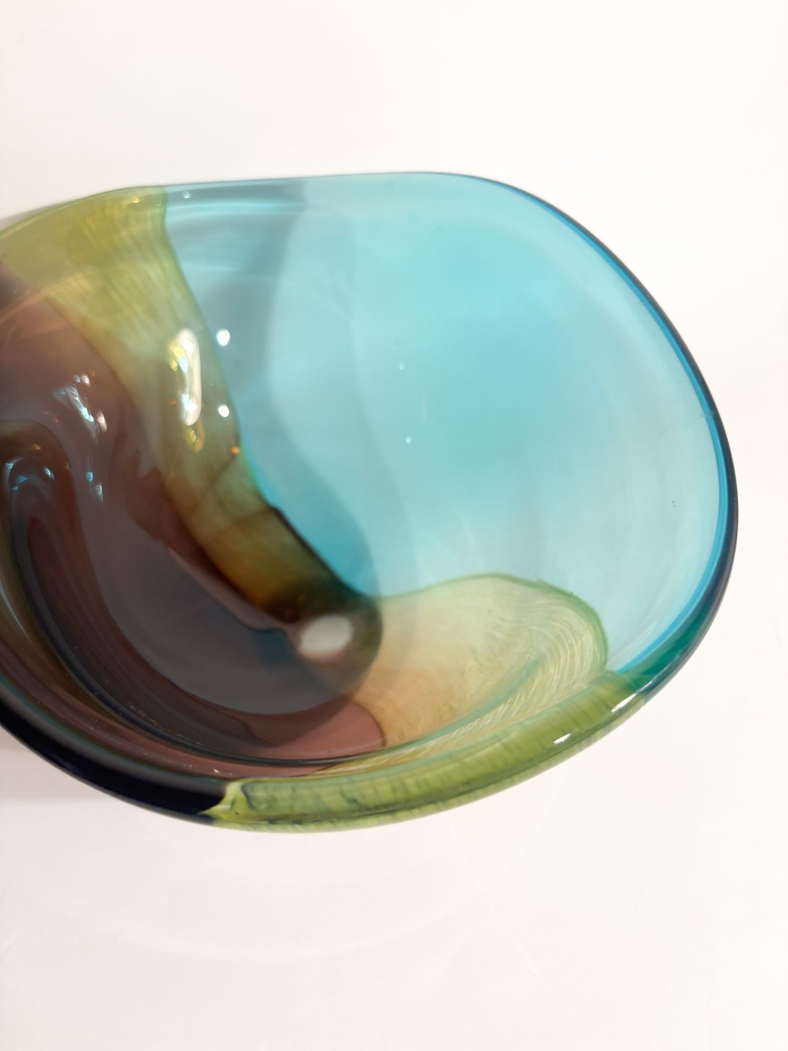 Centrotavola in Vetro di Murano Multicolore Anni 80