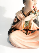 Ceramic Sculpture of Oriental Lady by Bertolotti V.B.C.M. 40s