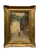 Dipinto Olio su Tela di Alberto Dressler di Milano del 1935