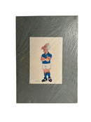 Series of Five Drawings by Giorgio Forattini