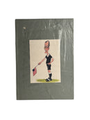 Series of Five Drawings by Giorgio Forattini