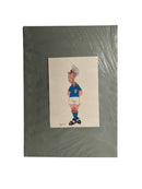 Series of Five Drawings by Giorgio Forattini