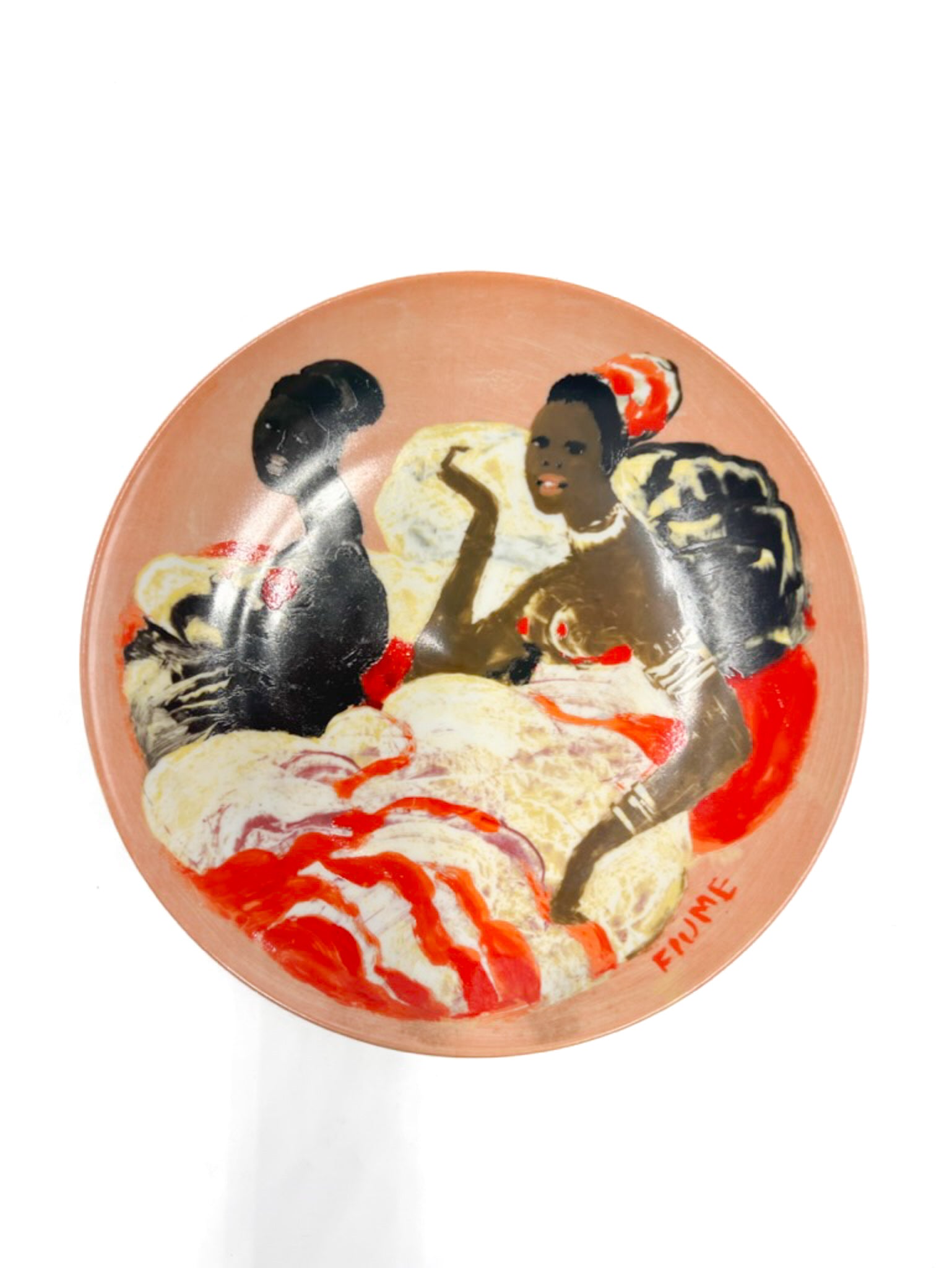 Piatto di Salvatore Fiume Collezione Sole Africano