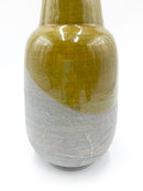 Vaso in Ceramica Raymor Verde e Grigio Anni 60