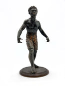 Scultura in Bronzo Raffigurante Africano Anni 30