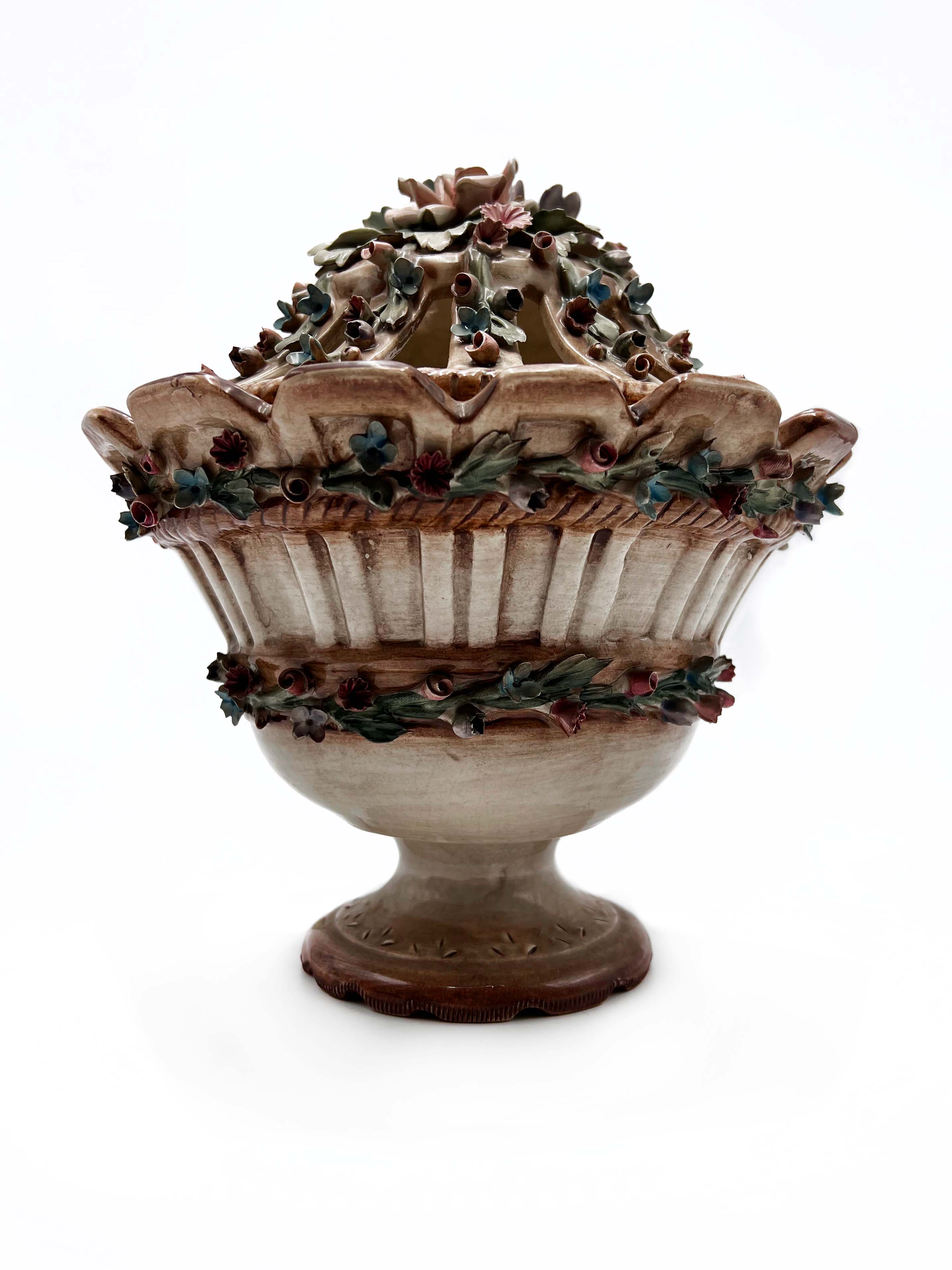 Potiche in Ceramica di Mollica Anni 50