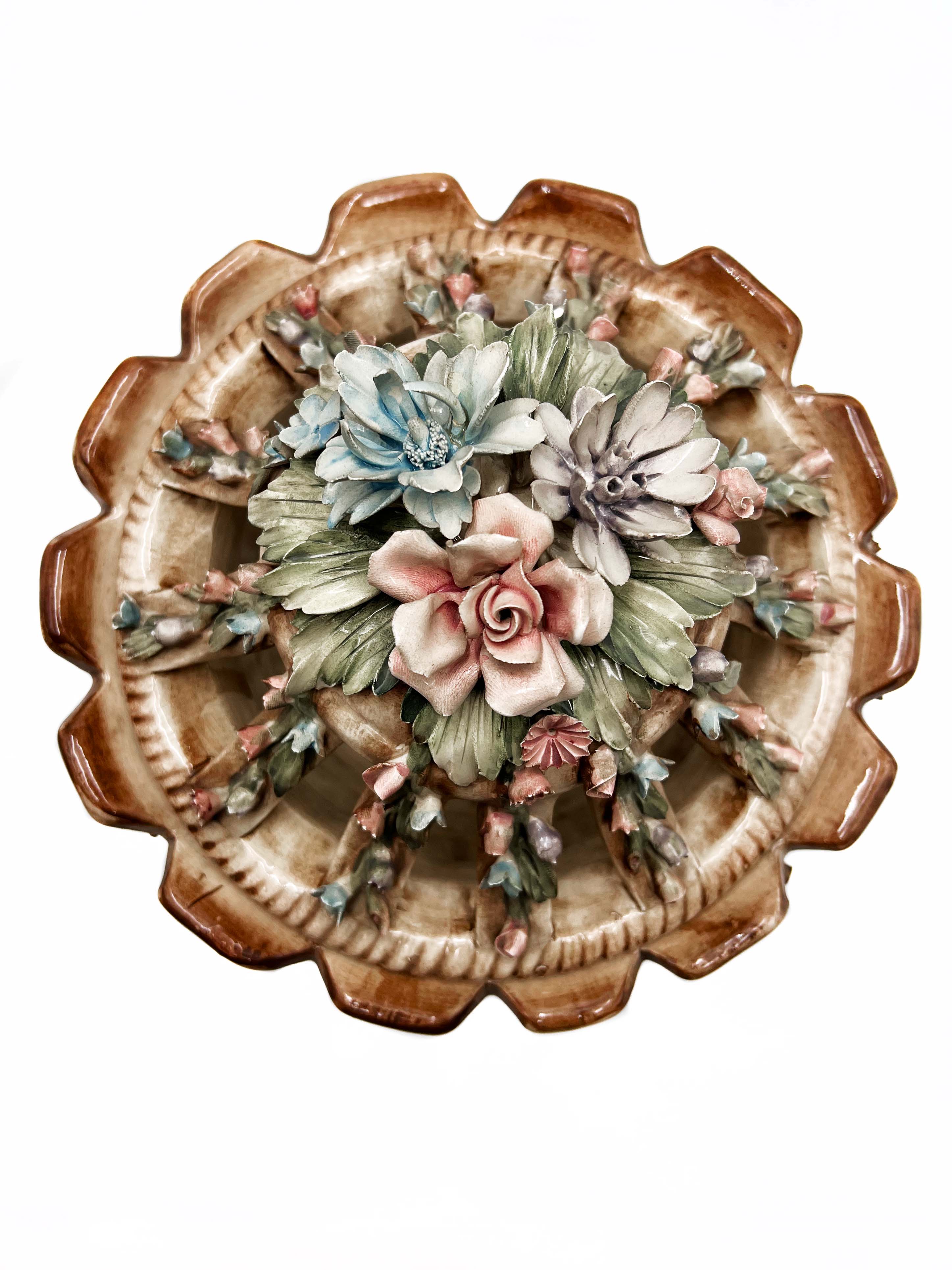 Potiche in Ceramica di Mollica Anni 50