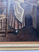 Dipinto "Peccati di Gola" di E. Benelli del 1944