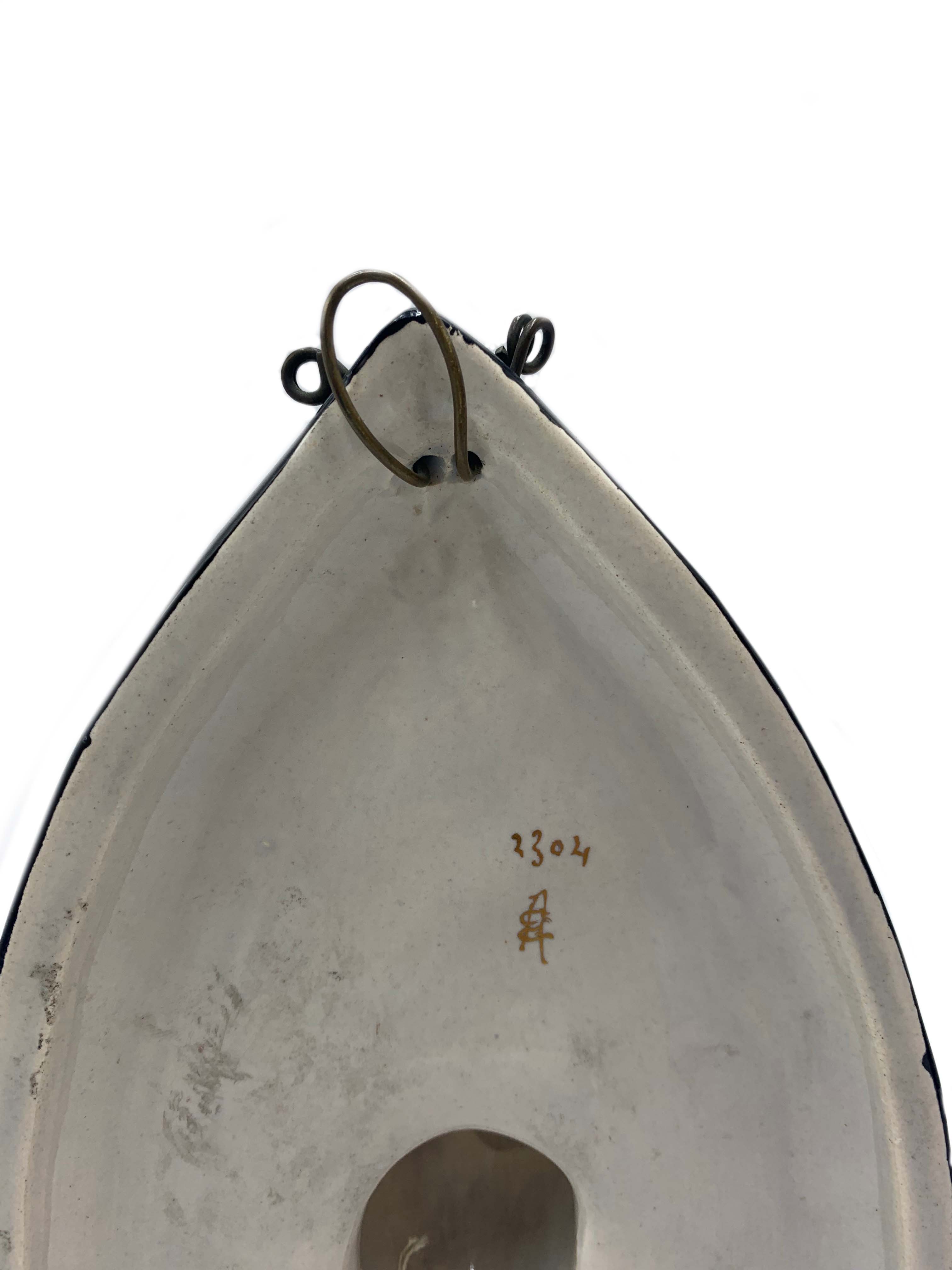 Scultura di Madonna in Ceramica di Colonnata Anni 50