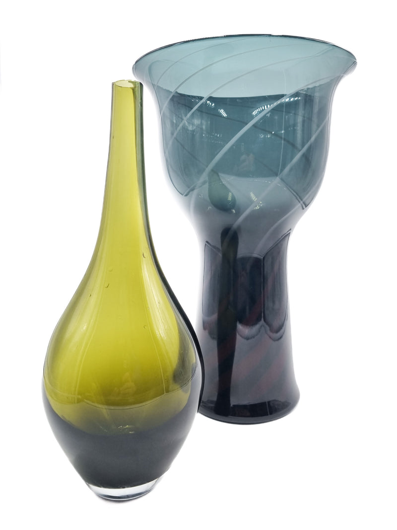 Murano Glass Vase by Owe Thorsen and Brigitta Karlsson for Venini 1970s