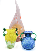 Vaso in Vetro di Murano della Vetreria Badioli Anni 70