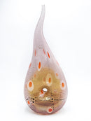 Vaso in Vetro di Murano della Vetreria Badioli Anni 70