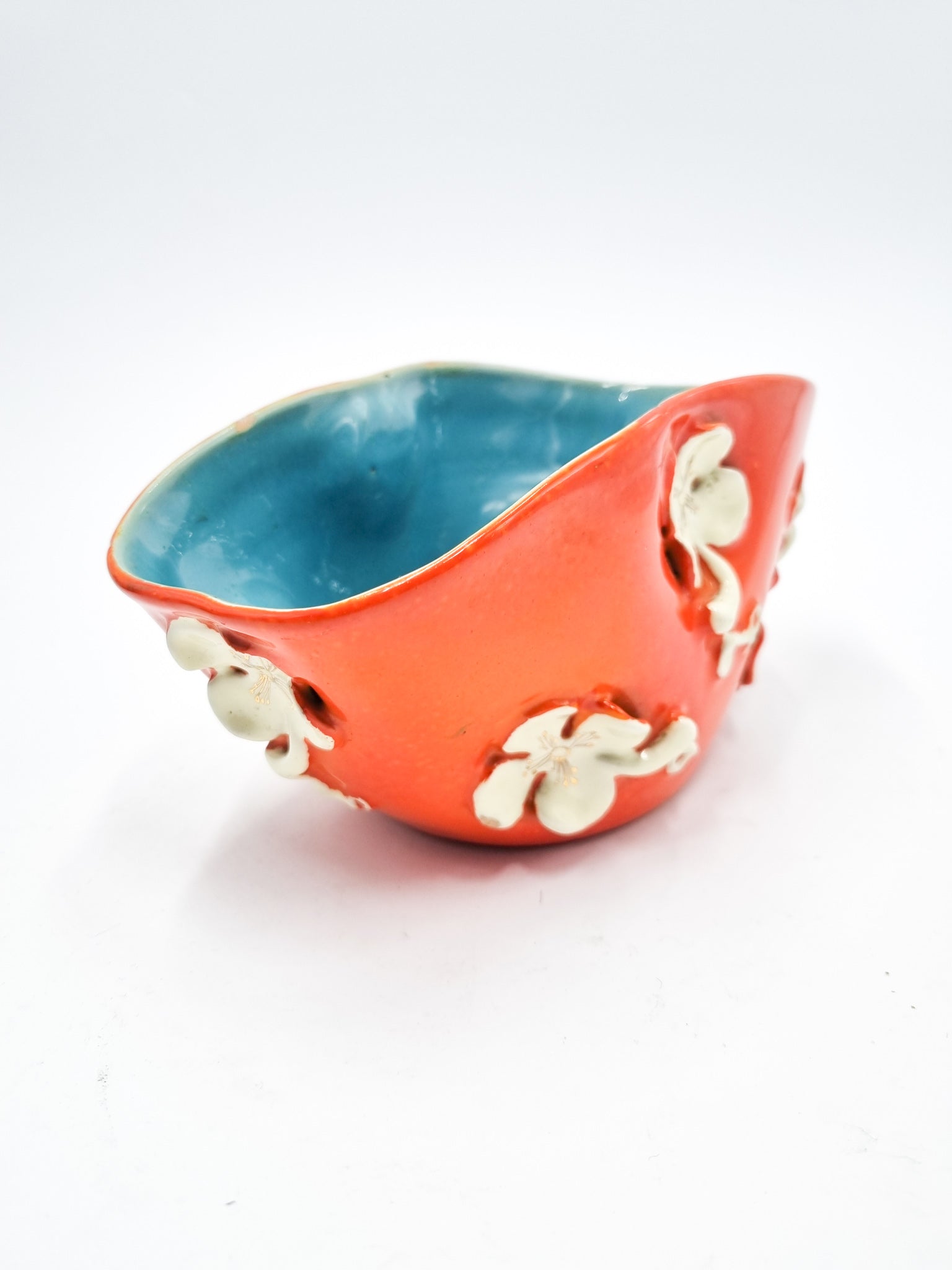 Centrotavola in Ceramica di Deruta Anni 50