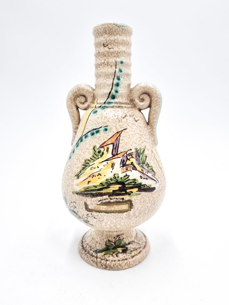Vaso Monofiore in Ceramica di Albisola di Vlahov Anni 60