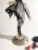 Statua Figurativa in Vetro di Murano Soffiata a Mano Attribuibili a Salviati Anni 60